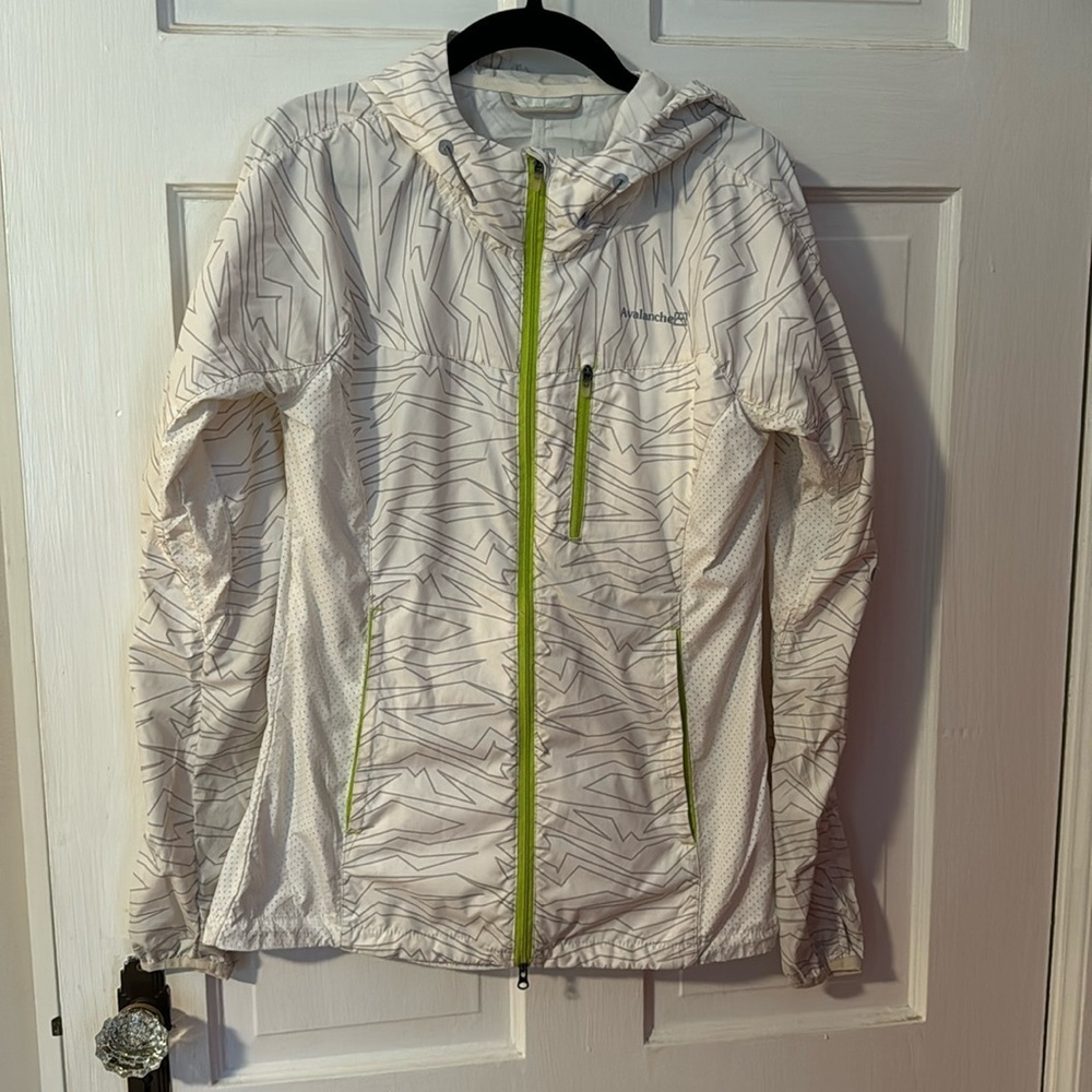 Avalanche Women's Weather Shield Running Water Resistant Full Zip Jacket Small